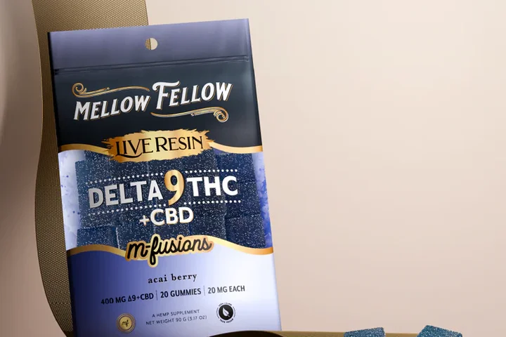 Mellow Fellow wellness gummies — CBD, CBG and functional blends
