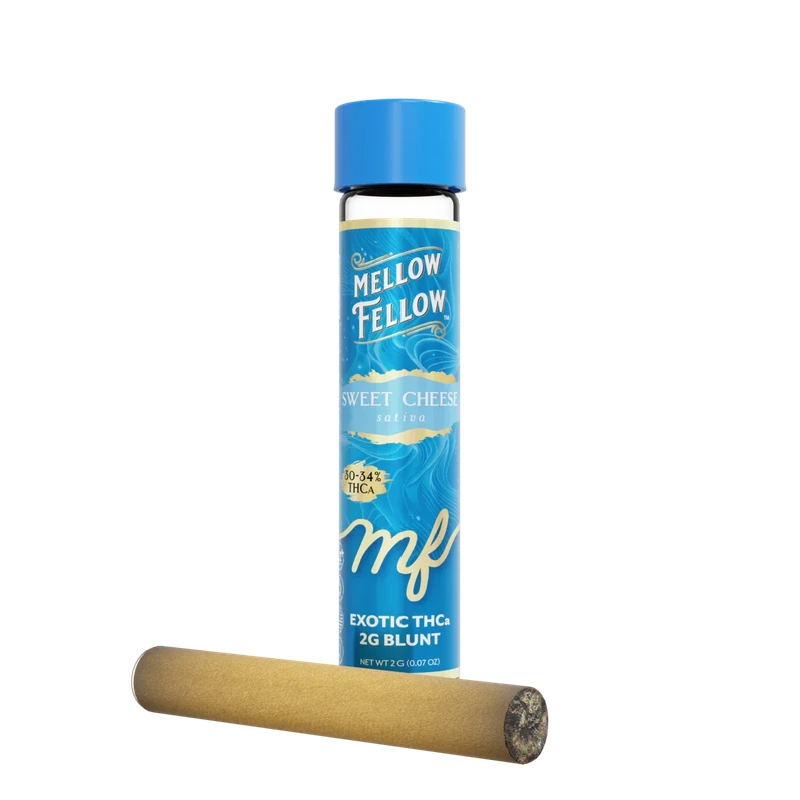 THCa 2g Prerolled Exotic Blunt - Sweet Cheese (Sativa)
